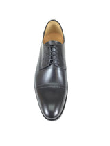 Black Cap Toe Brogue