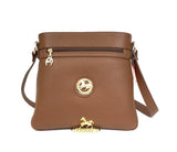 Caramel Leather Crossbody