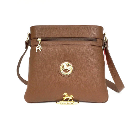 Caramel Leather Crossbody