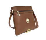 Caramel Leather Crossbody