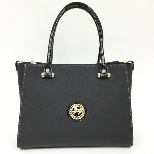 Black and Gold Handbag