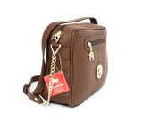 Caramel Leather Crossbody