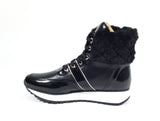 Black Winter Running Boots