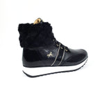 Black Winter Running Boots